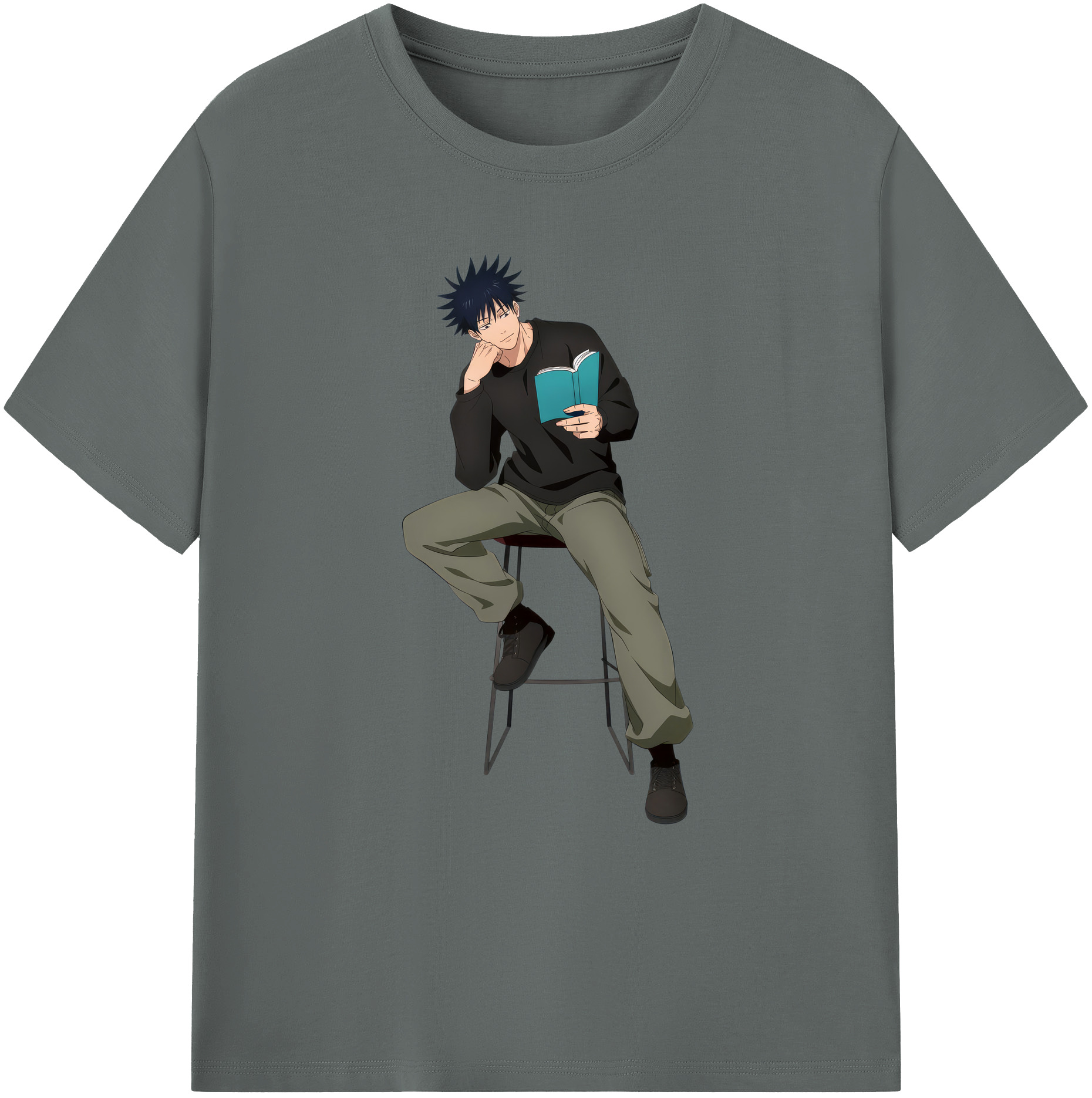 （画像用） 呪術廻戦 Jujutsu Kaisen 綿100％ メンズ半袖Tシャツ｜肌触りやわらか＆通気性